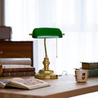 Vintage Bankers Table Lamp