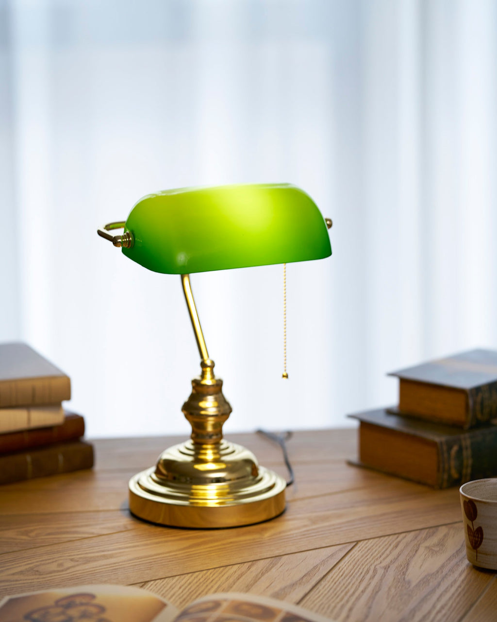 Vintage Bankers Table Lamp