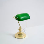 Vintage Bankers Table Lamp