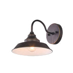 Vintage Industrial Dome Wall Sconce Lamp 1-Light