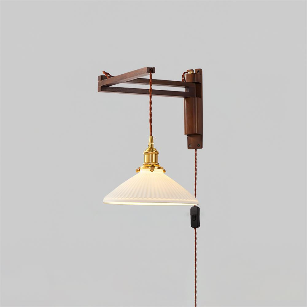 Vintage Maria Plug In Wall Lamp