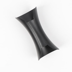 Ray Design Curved LED Outdoor Wall Light Gold/Black/White Garden/Hall Metal