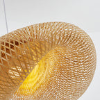 Rinwa Cloud Suspension. Bamboo. Wood. Living Room