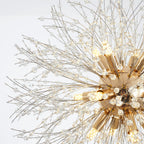 Kristy Pendant Light Hanging Lamp Gold Dining/Living Room Modern Design LED