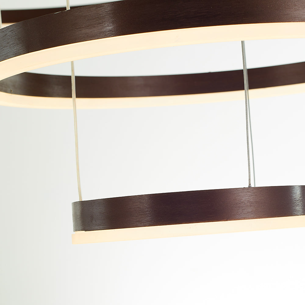 Remi Modern Metal Black/Gold/Coffee Suspension Ring