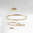 Remi Modern Metal Black/Gold/Coffee Suspension Ring