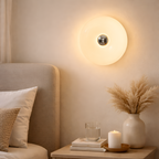 Elena - Nordic LED Glass Wall Lamp Donut Design