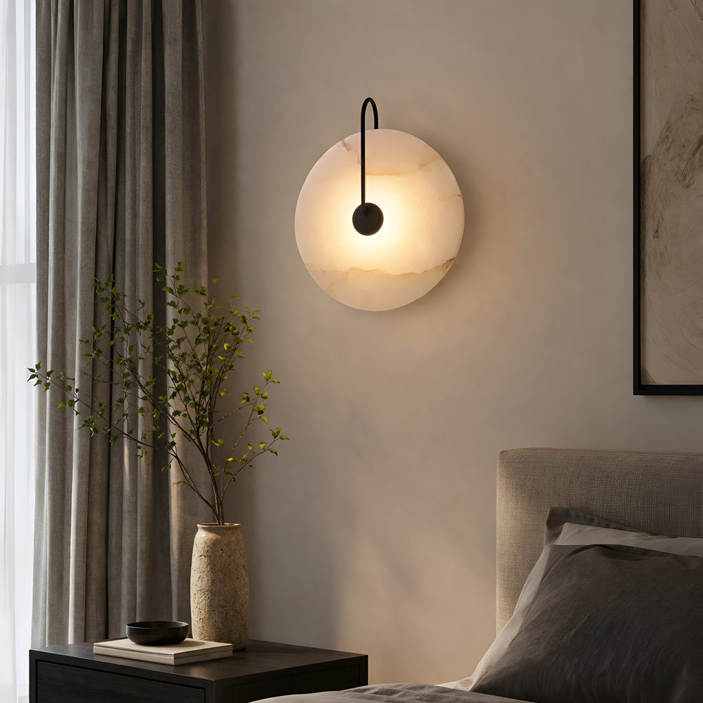 Mira - Modern LED Marble Wall Lamp