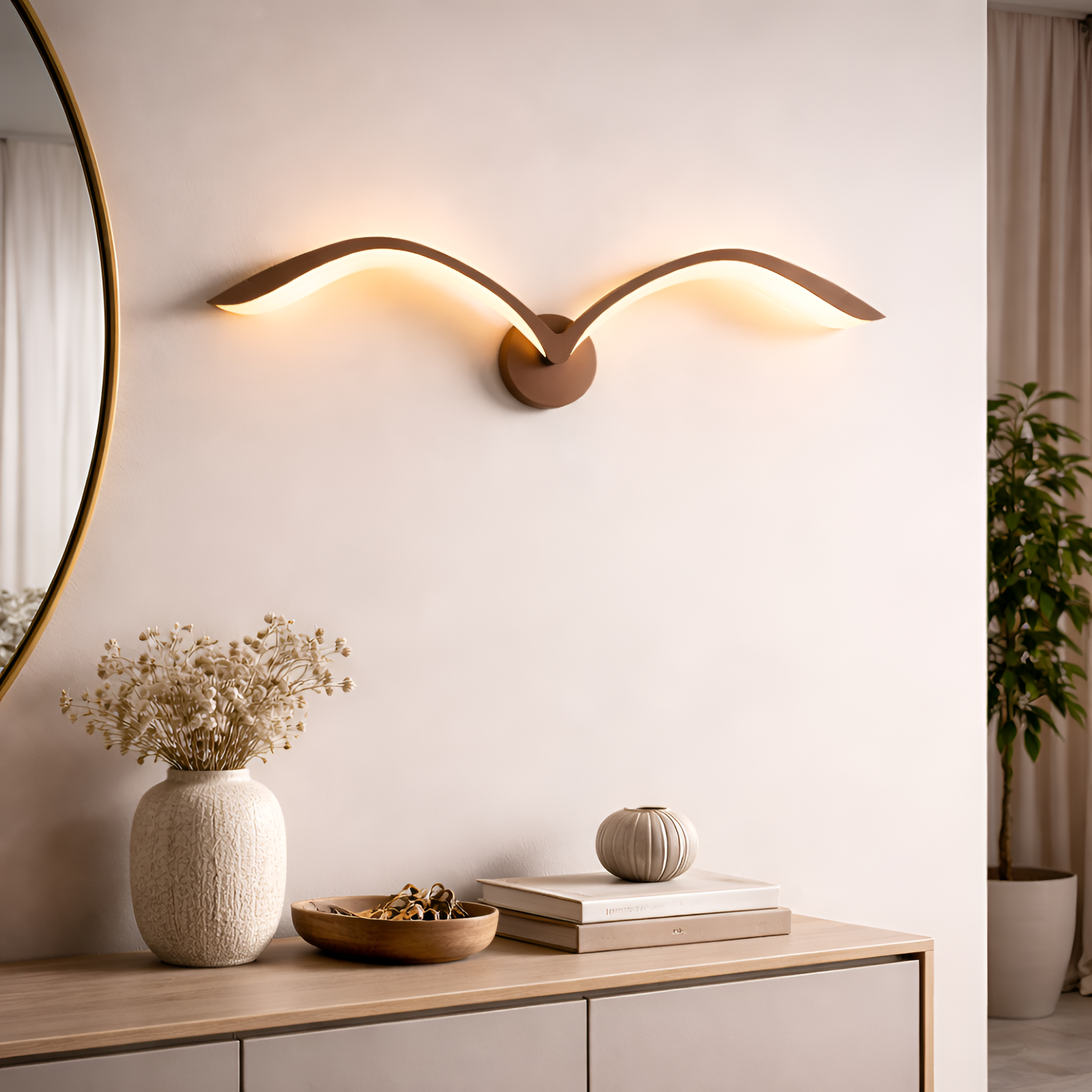 Leia - Nordic LED Wall Lamp 50CM Indoor Sconce