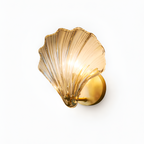 Onyx - Modern Luxury Brass Wall Lamp Nordic Shell Glass Sconce