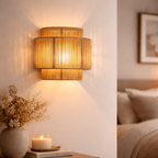 Luke - Hemp Rope Wall Lamp E27 Socket No Bulb