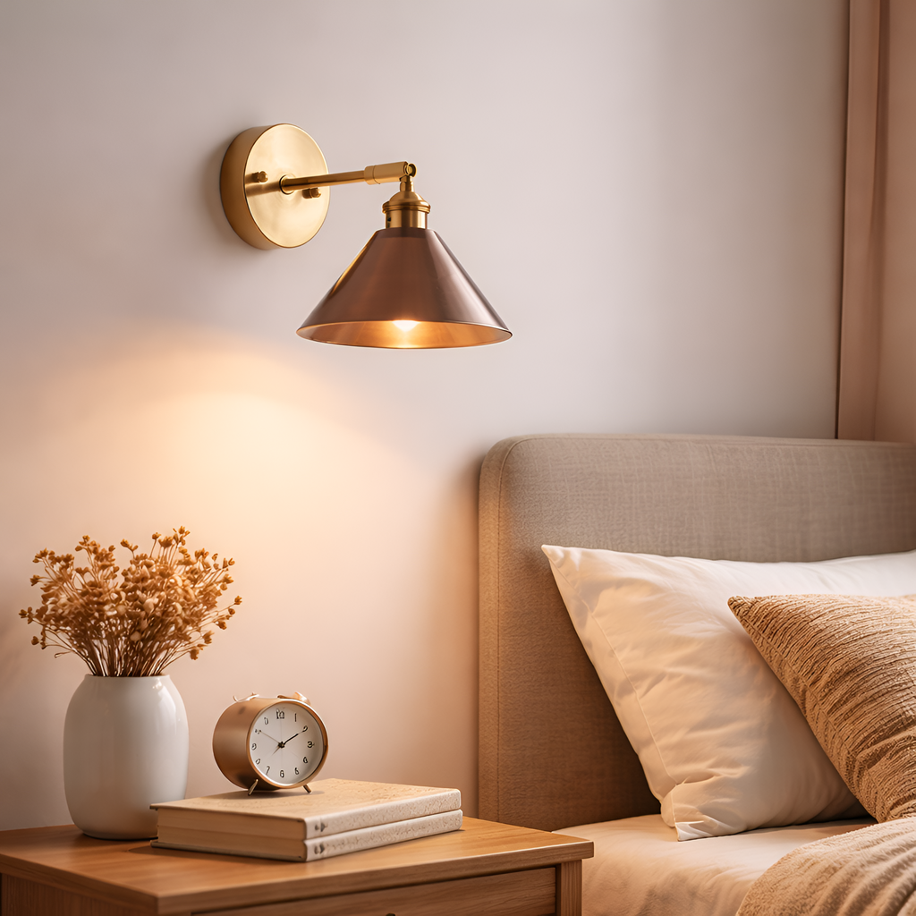 Harry - Modern Walnut Wooden LED Wall Light Fixture Adjustable Up Down