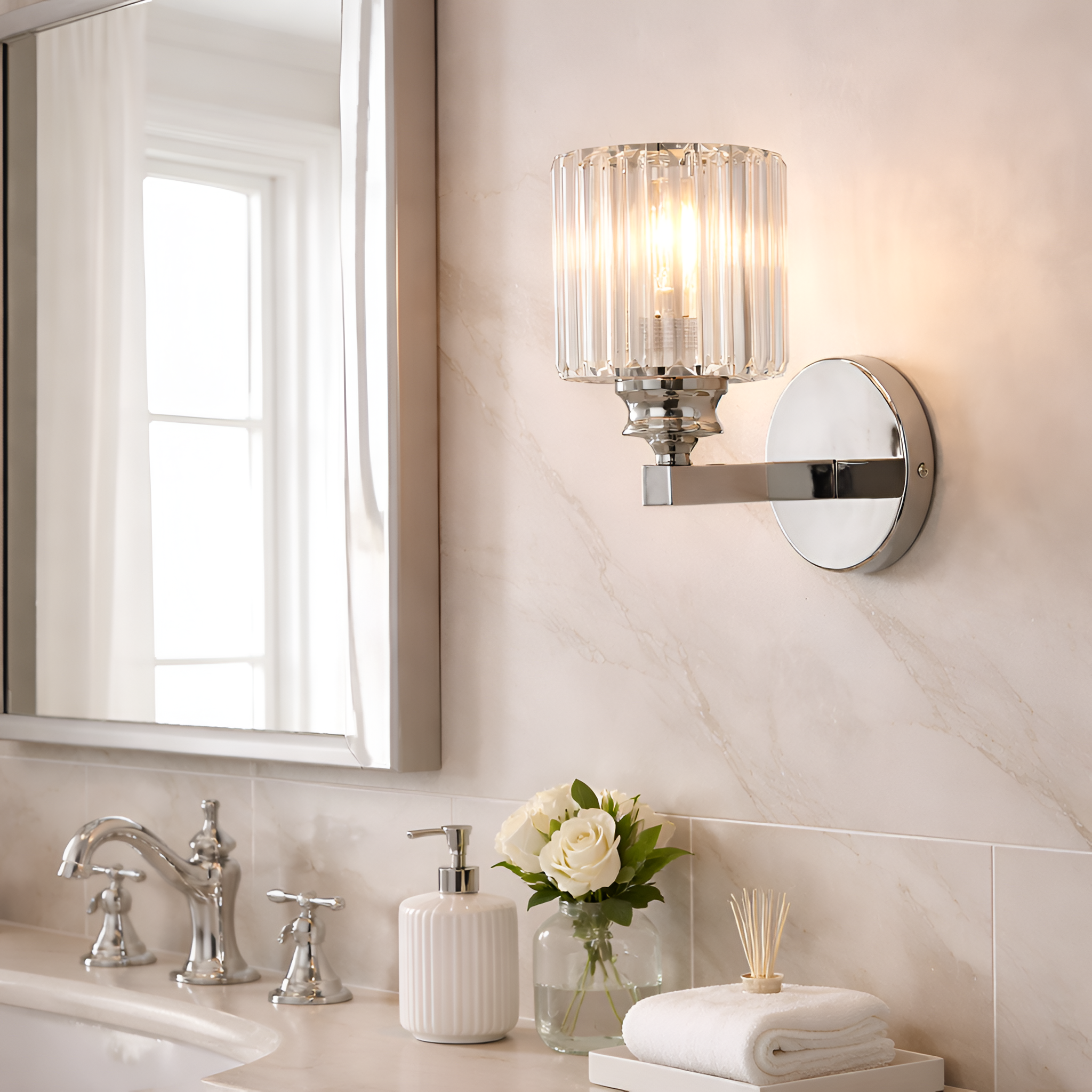 Ismene - Crystal Wall Lamp