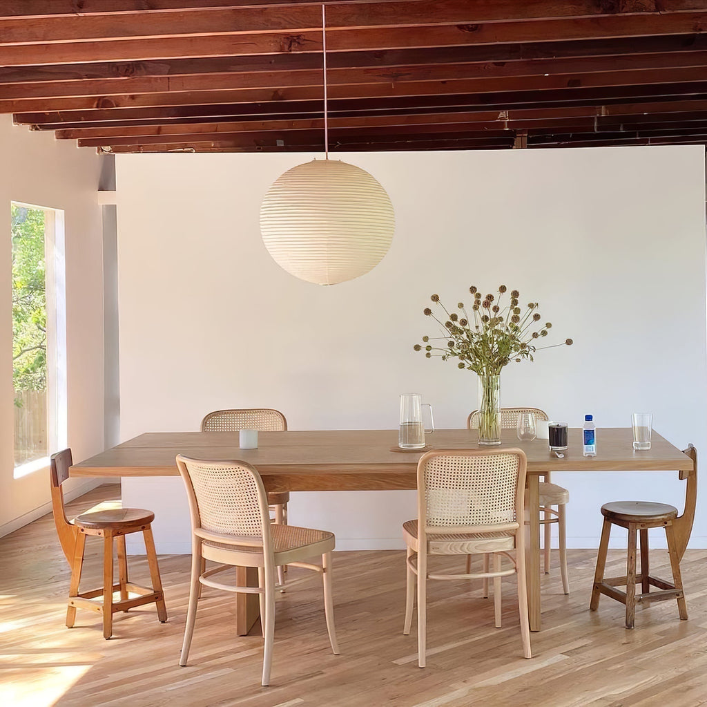 Washi Paper Suspension Lamp for Living Room