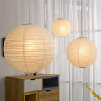 Washi Paper Suspension Lamp for Living Room