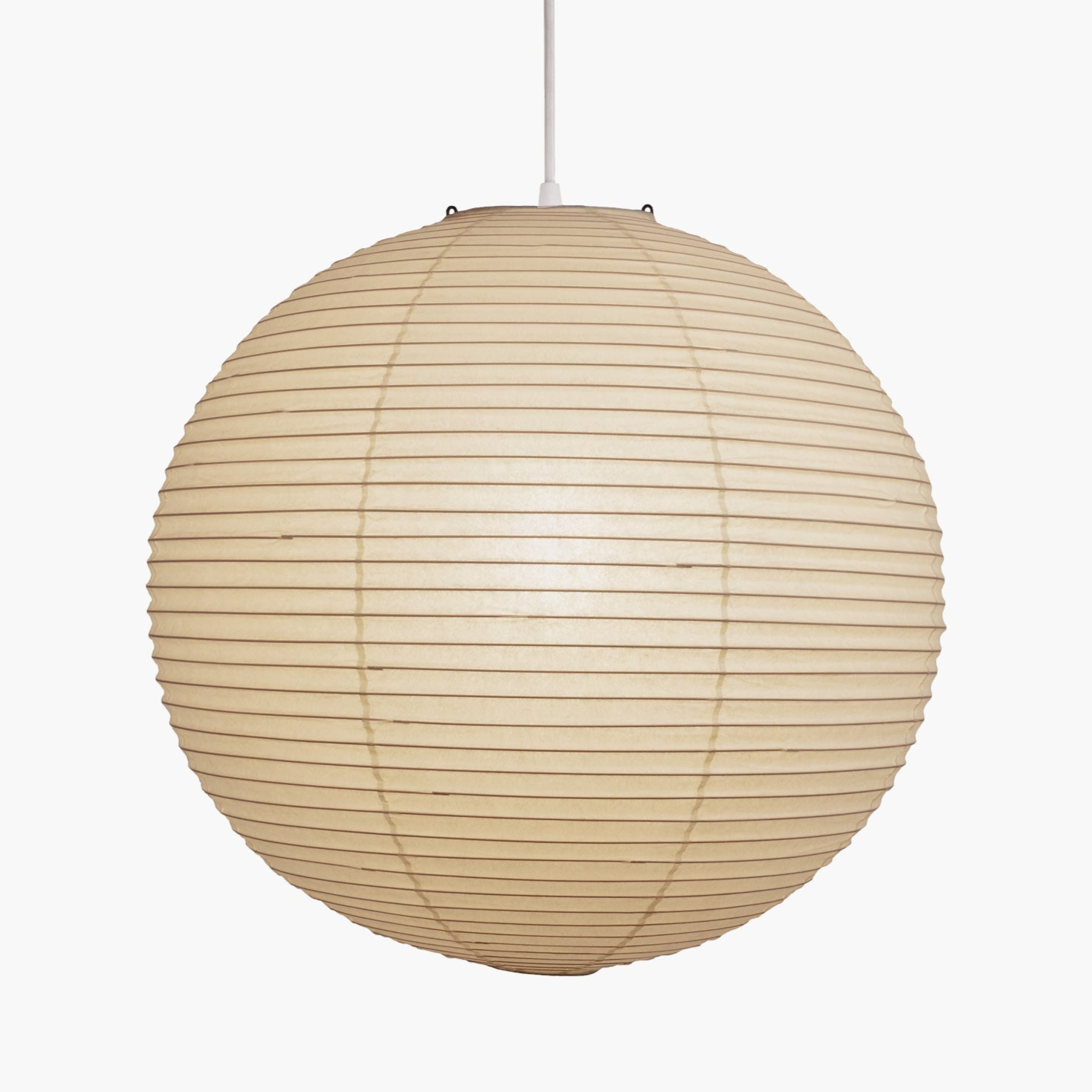 Washi Paper Suspension Lamp for Living Room