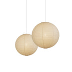 Washi Paper Suspension Lamp for Living Room