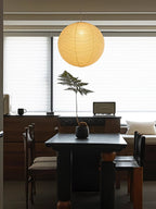 Washi Paper Suspension Lamp for Living Room