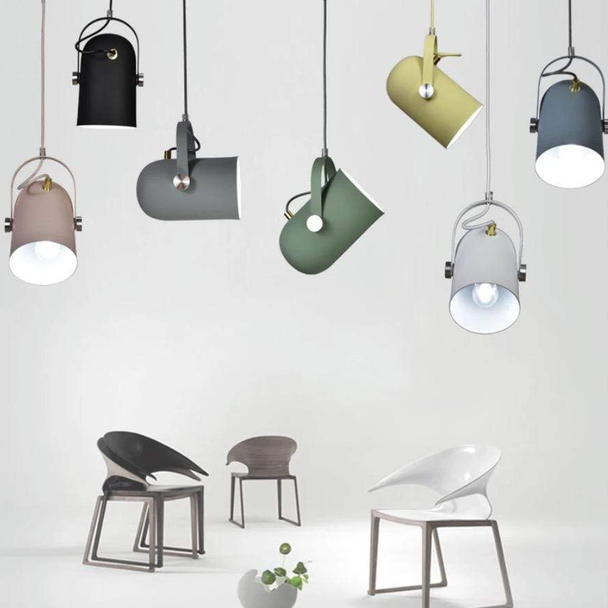 Aria Pendant Light Nordic, Adjustable Angle