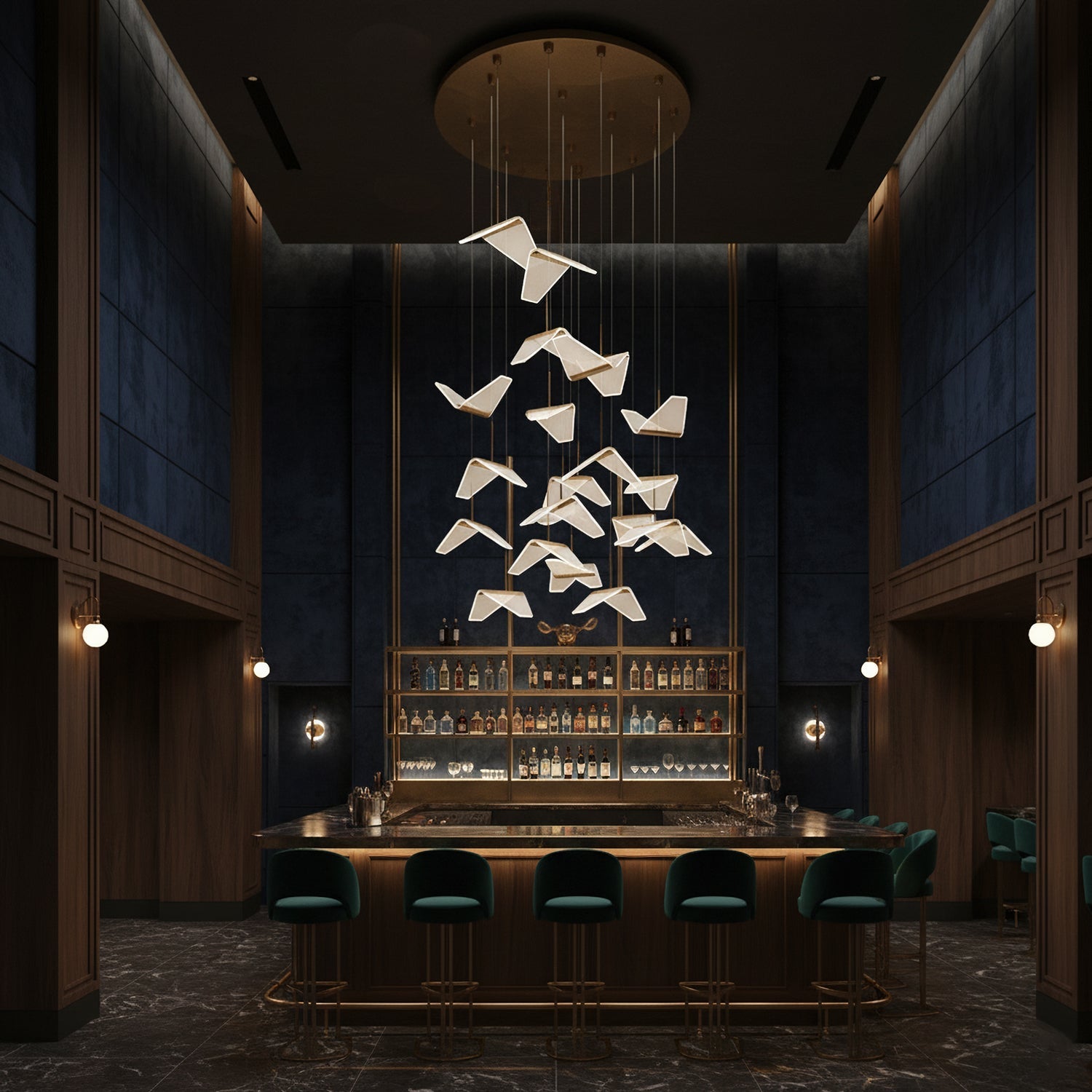 Wing Pendant Lamp