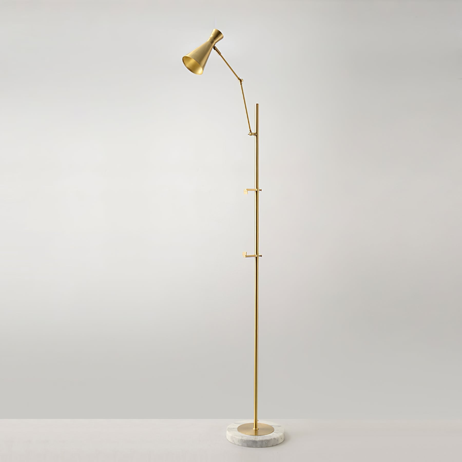 With Frame Support Floor Lamp