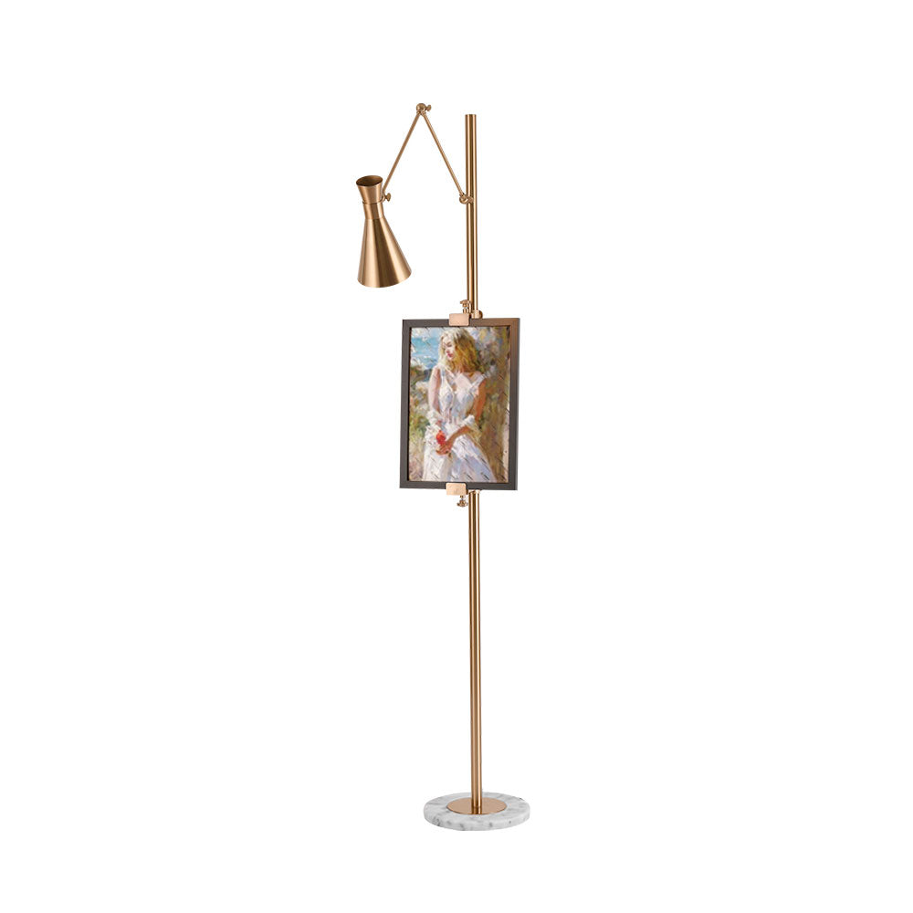 With Frame Support Floor Lamp
