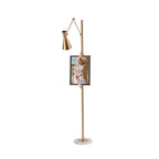 With Frame Support Floor Lamp