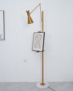 With Frame Support Floor Lamp
