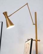 With Frame Support Floor Lamp