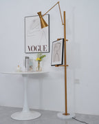 With Frame Support Floor Lamp