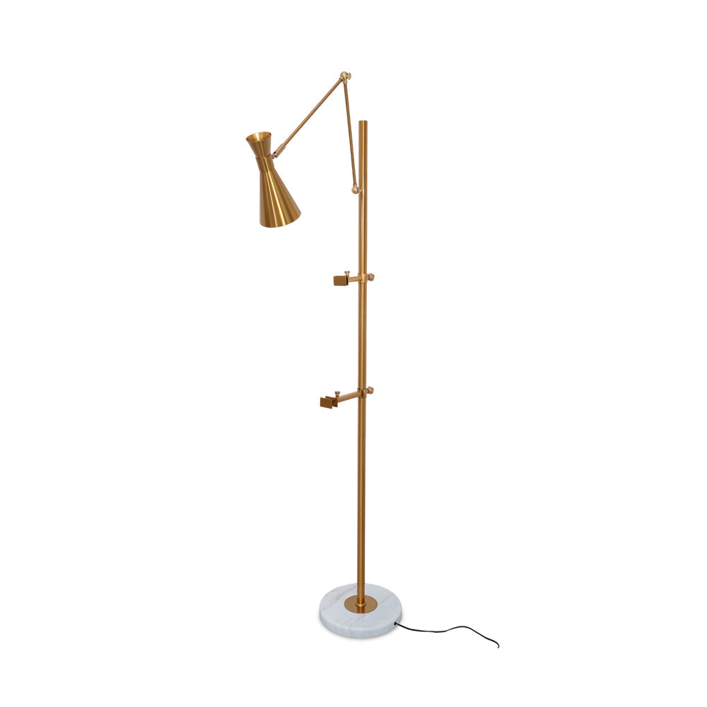 With Frame Support Floor Lamp