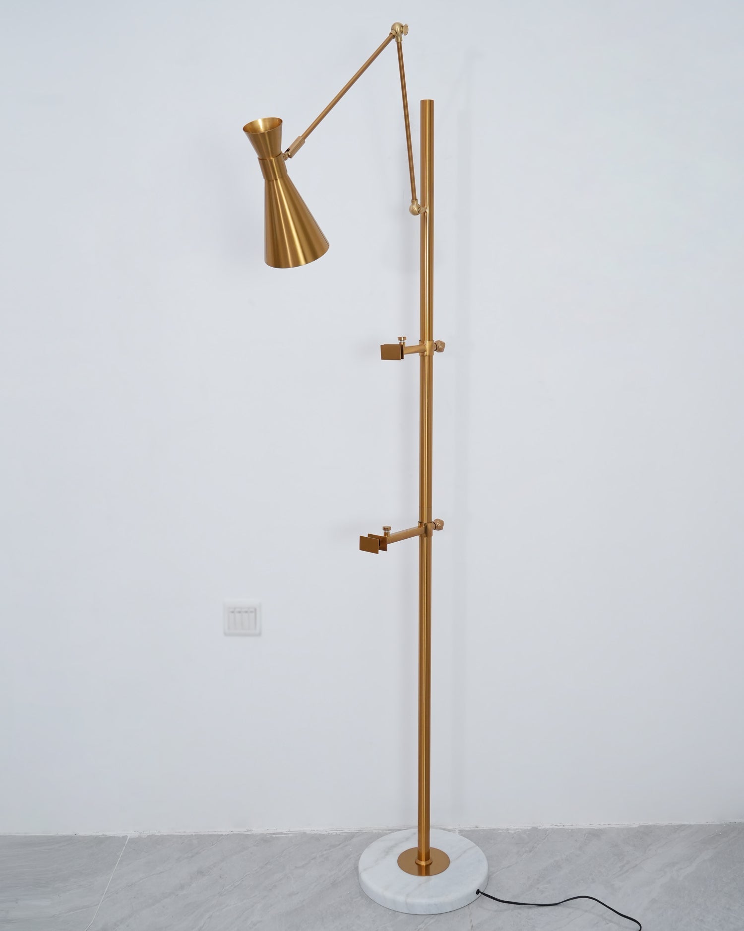 With Frame Support Floor Lamp