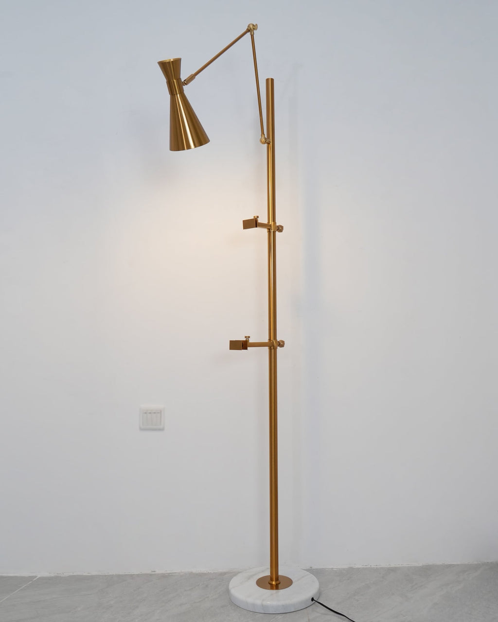 With Frame Support Floor Lamp