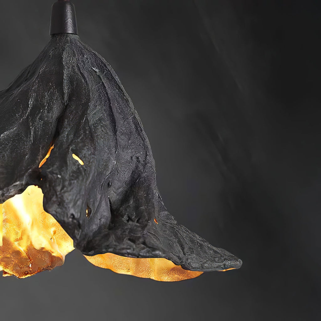 Withered Lotus Leaf Pendant Lamp