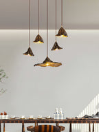 Withered Lotus Leaf Pendant Lamp