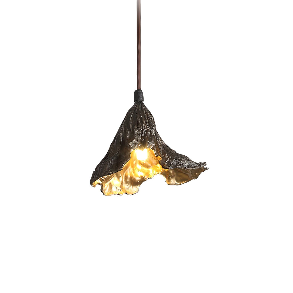 Withered Lotus Leaf Pendant Lamp