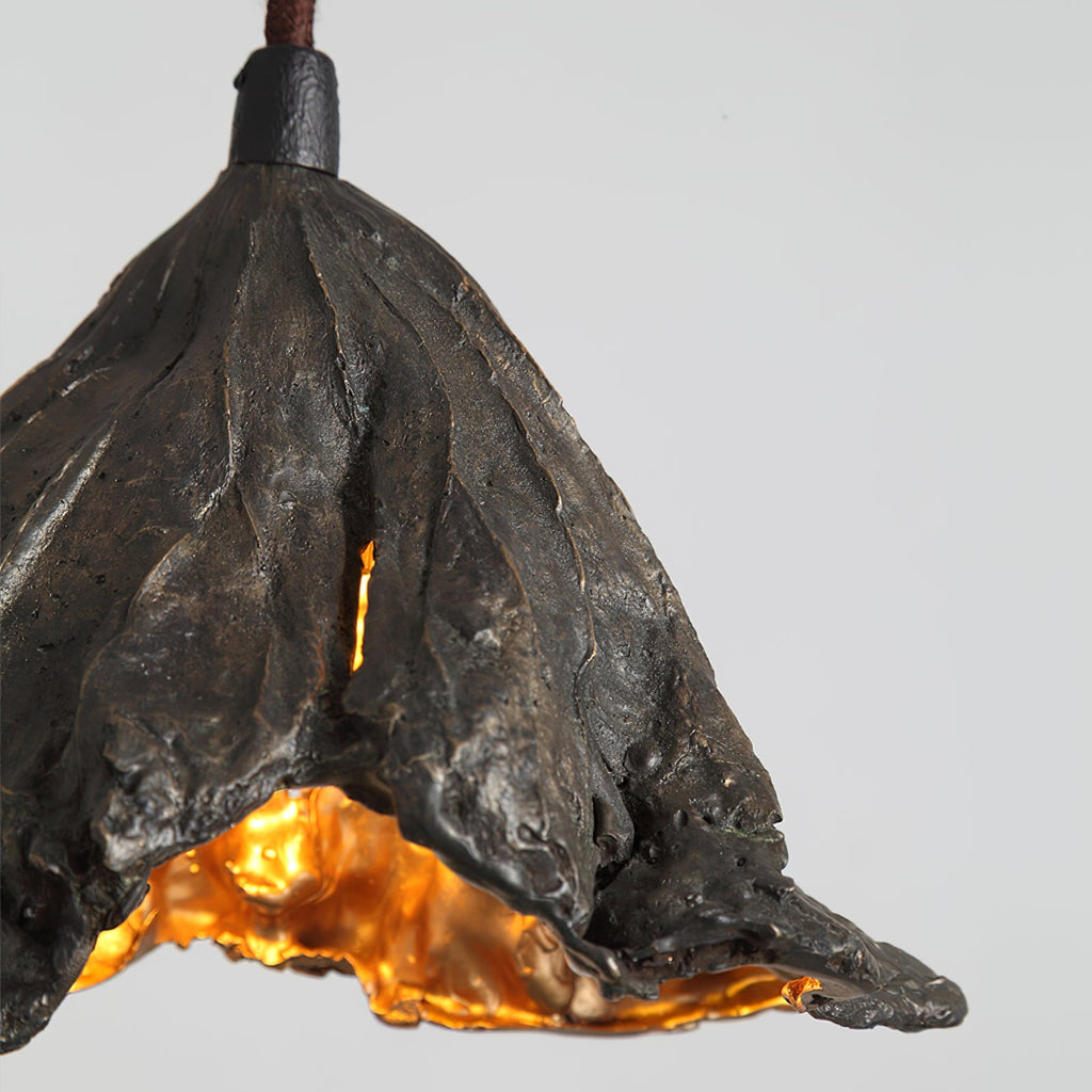 Withered Lotus Leaf Pendant Lamp