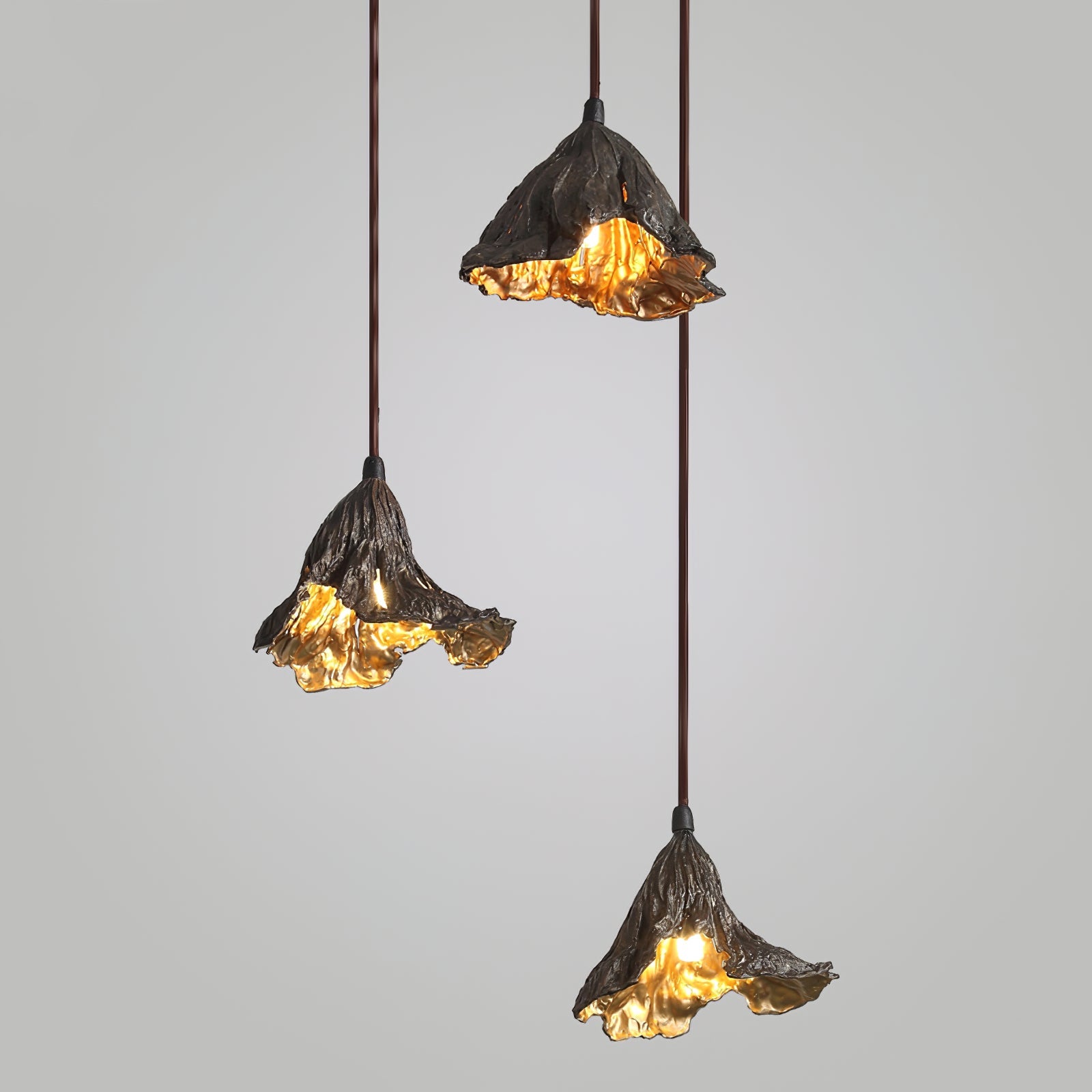Withered Lotus Leaf Pendant Lamp