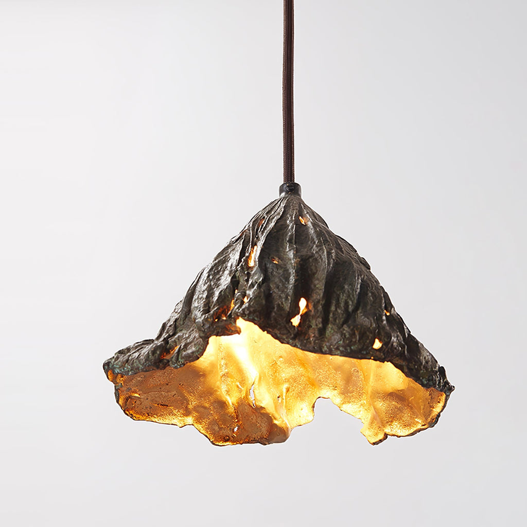 Withered Lotus Leaf Pendant Lamp