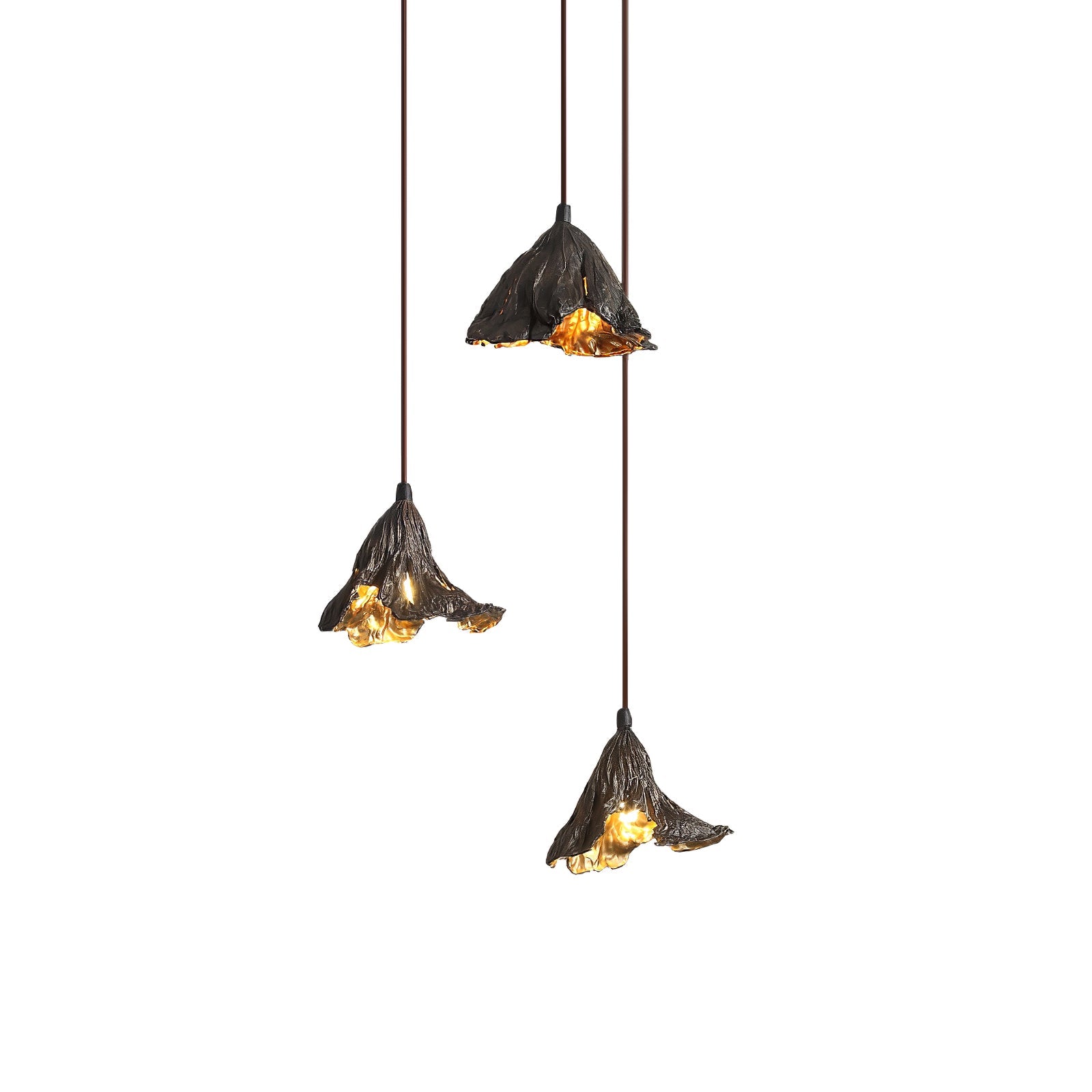 Withered Lotus Leaf Pendant Lamp