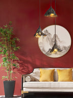 Withered Lotus Leaf Pendant Lamp