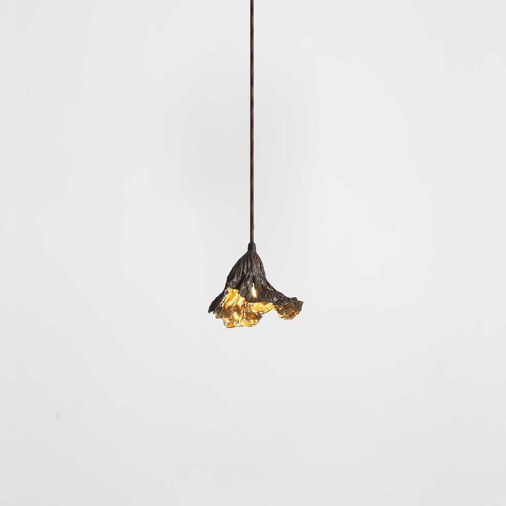 Withered Lotus Leaf Pendant Lamp