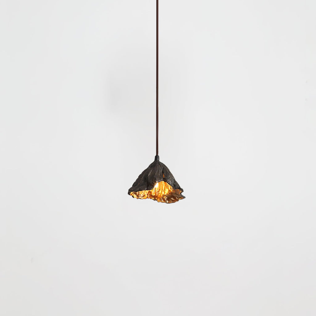 Withered Lotus Leaf Pendant Lamp