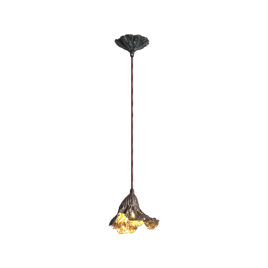 Withered Lotus Leaf Pendant Lamp