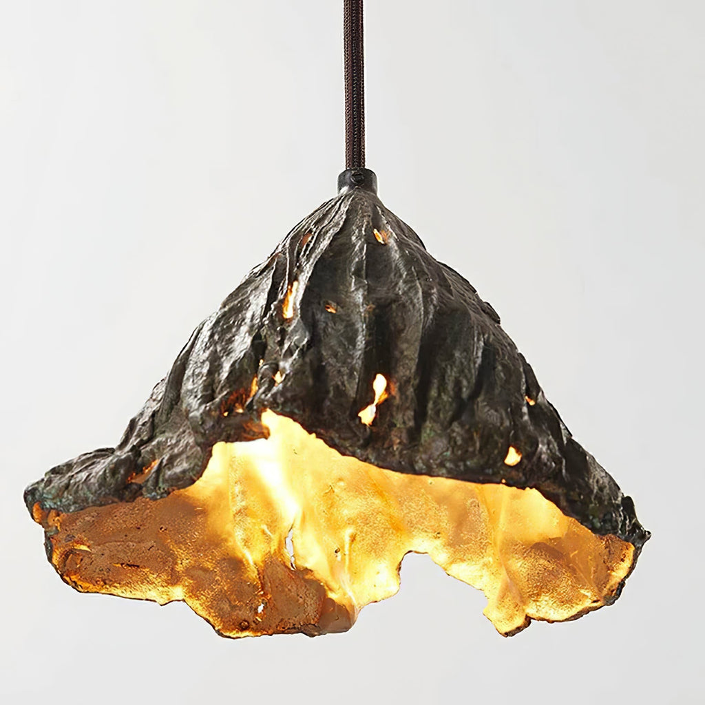 Withered Lotus Leaf Pendant Lamp