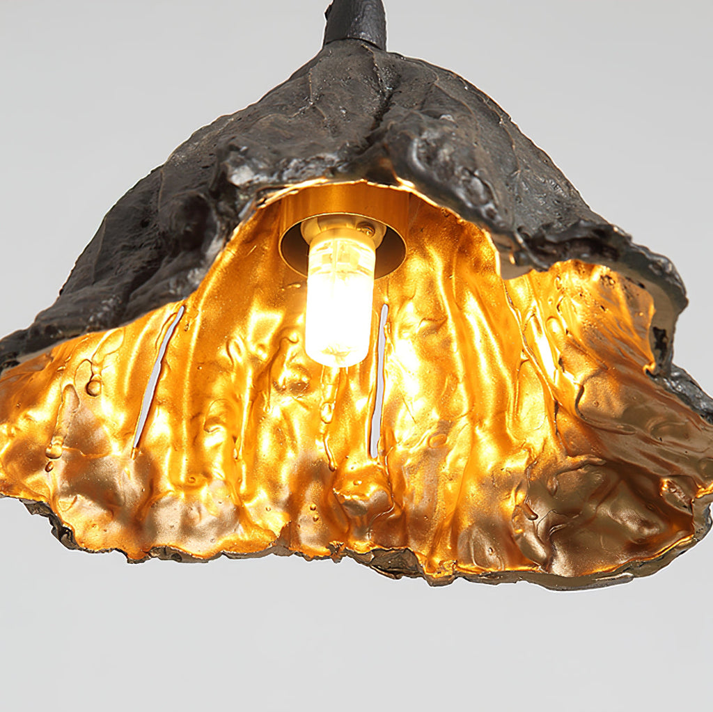 Withered Lotus Leaf Pendant Lamp