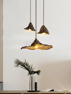 Withered Lotus Leaf Pendant Lamp