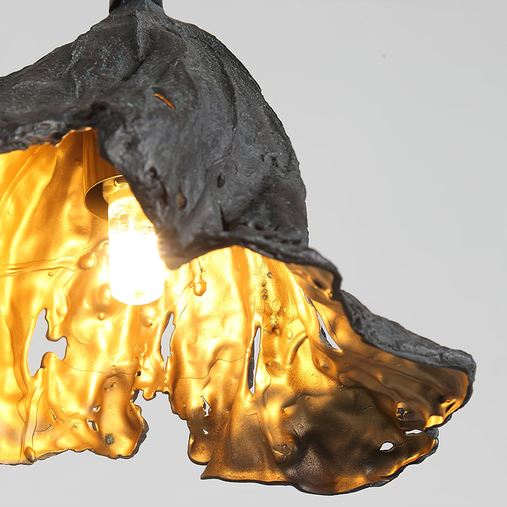 Withered Lotus Leaf Pendant Lamp
