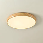 Grena Wood Grain Round Ceiling Light