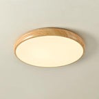 Grena Wood Grain Round Ceiling Light